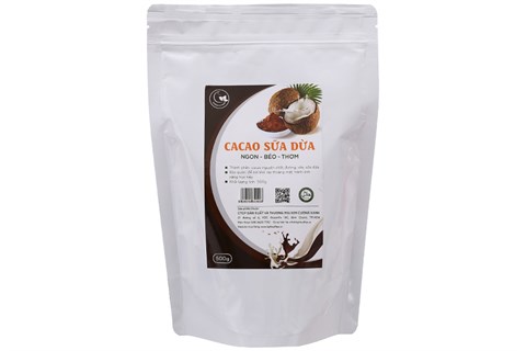 Bột cacao sữa dừa Greend Food 500g
