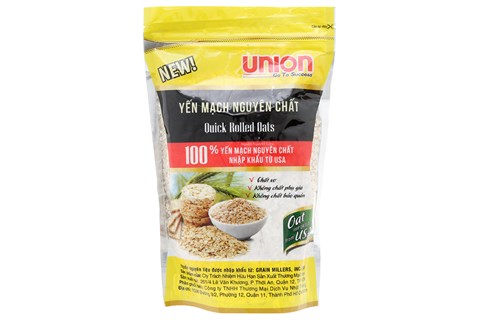 Yến mạch nguyên chất Union gói 400g