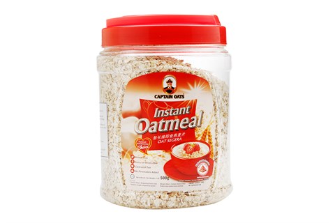 Yến mạch ăn liền Captain Oats hộp 500g