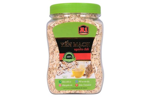 Yến mạch nguyên chất A1 hũ 450g