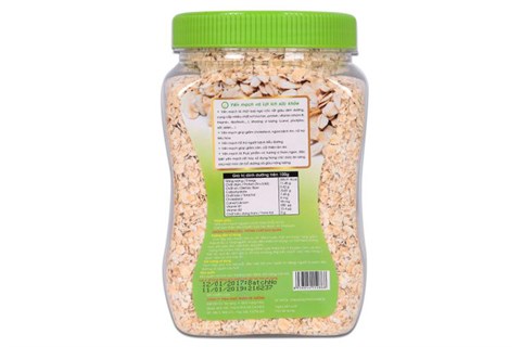 Yến mạch nguyên chất A1 hũ 450g