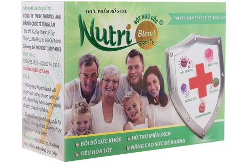 Bột ngũ cốc Nutriblend hộp 500g
