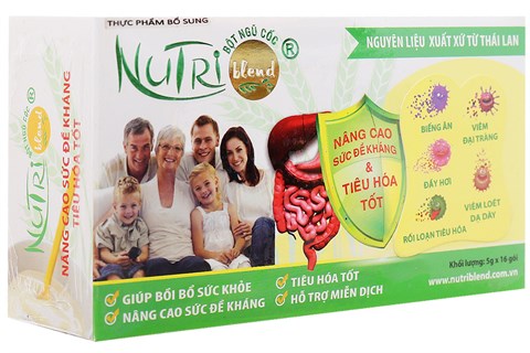 Bột ngũ cốc Nutriblend hộp 80g