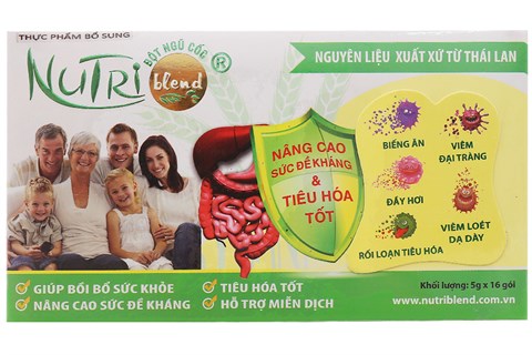 Bột ngũ cốc Nutriblend hộp 80g