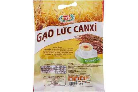 Bột ngũ cốc gạo lức canxi Việt Đài bịch 600g
