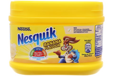 Bột dinh dưỡng Nestle Nesquik hương Socola hộp 300g