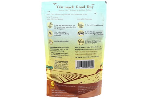 Yến mạch ăn liền Good Day 500g
