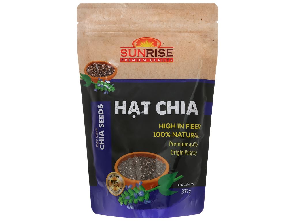 Hạt chia Sunrise gói 300g 1