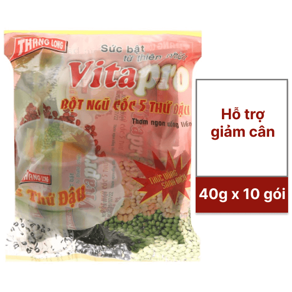 Bột ngũ cốc Vitapro bịch 400g