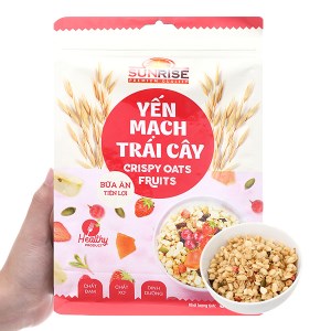 Yến mạch trái cây Sunrise bịch 300g