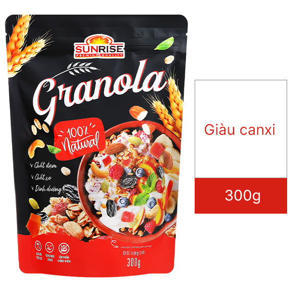 Granola Sunrise gói 300g