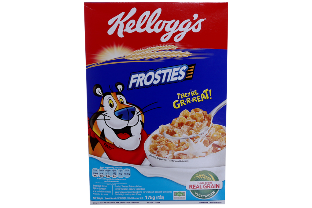 Ngũ cốc dinh dưỡng Kellogg's Frosties hộp 175g