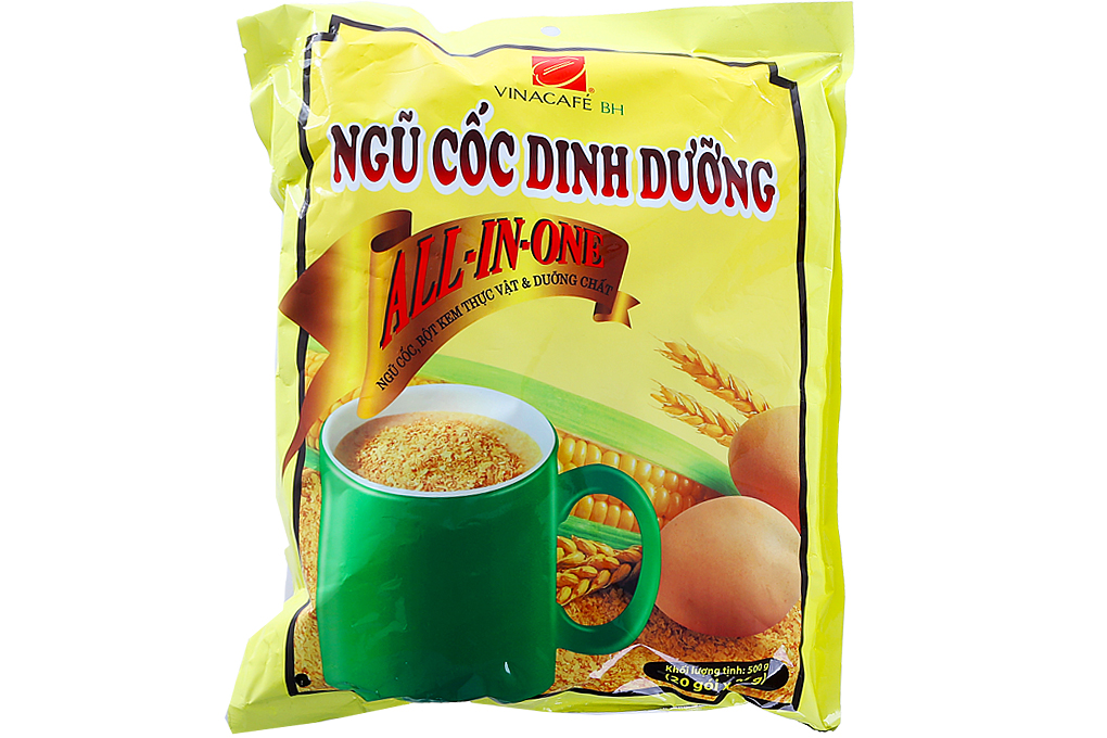 Ngũ cốc dinh dưỡng Vinacafe gói 25g (bịch 20 gói)