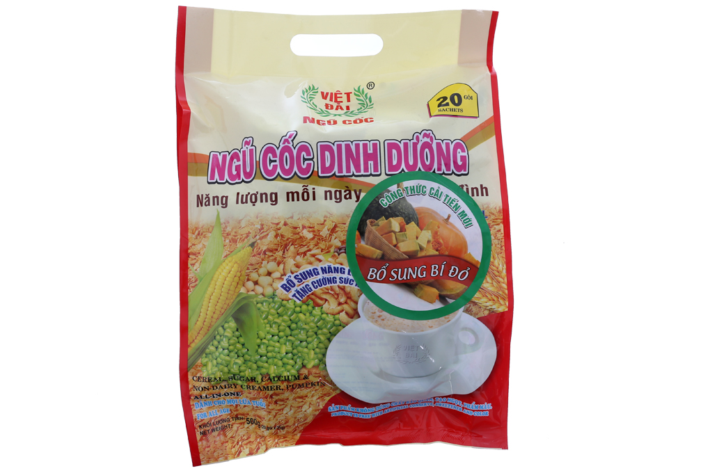 Ngũ cốc dinh dưỡng Việt Đài gói 25g (bịch 20 gói)