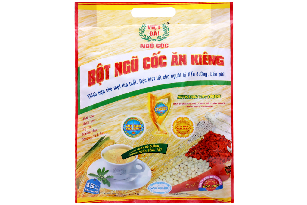 Bột ngũ cốc ăn kiêng Việt Đài gói 600g