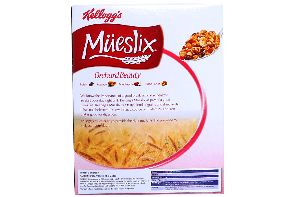 Ngũ cốc dinh dưỡng Mueslix Orchard Beauty hộp 45g