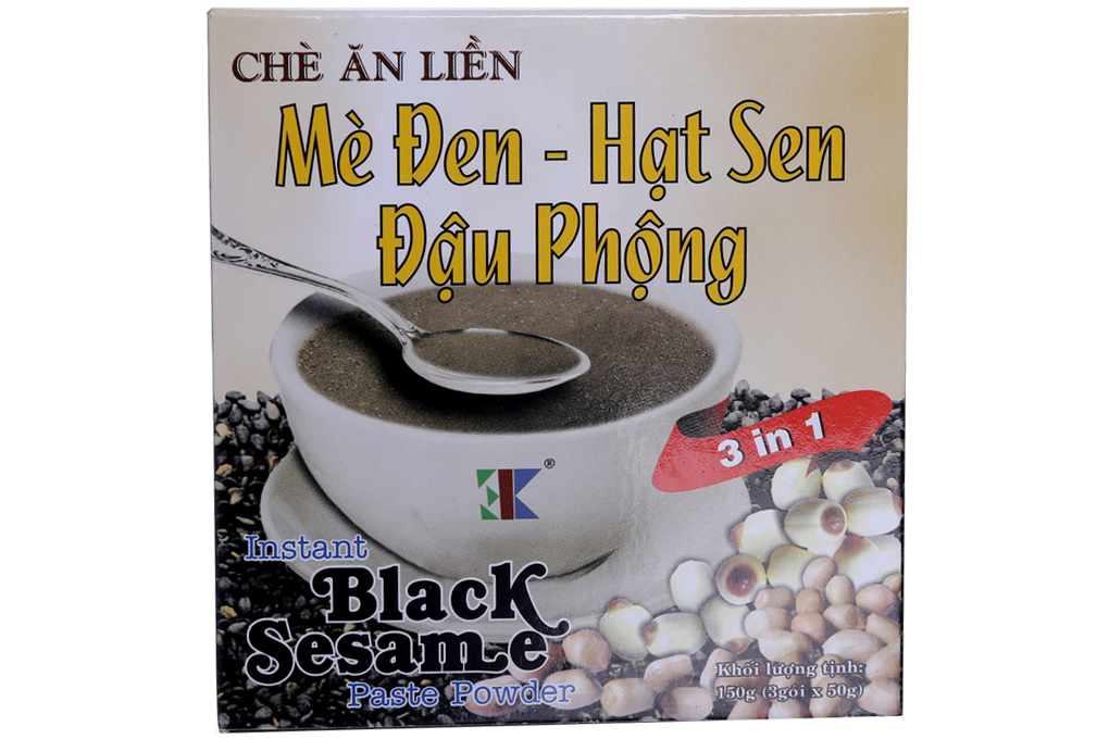 Chè ăn liền mè đen-hạt sen-đậu phộng 3K 150g