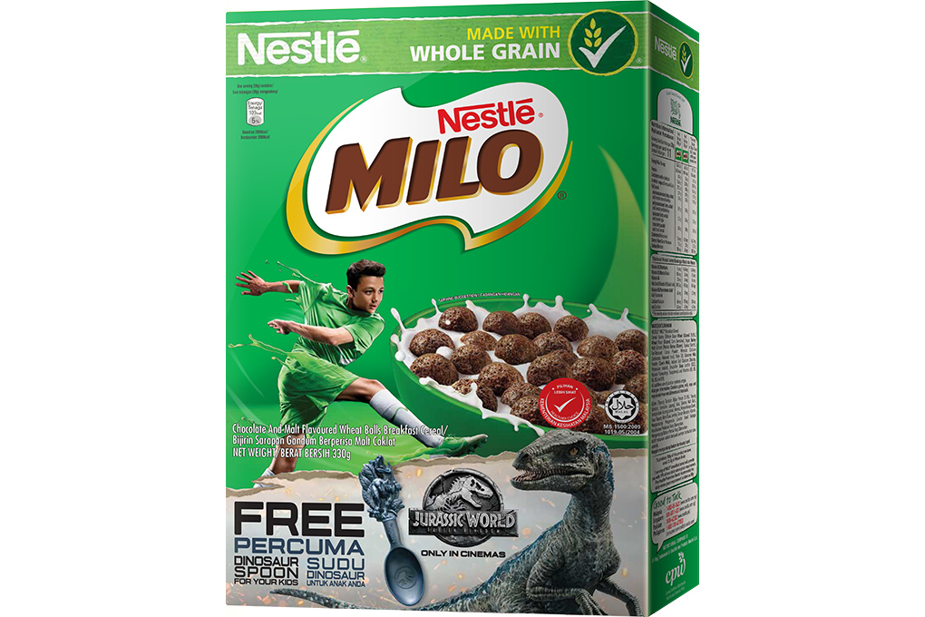 Ngũ cốc ăn sáng Nestle Milo hộp 330g