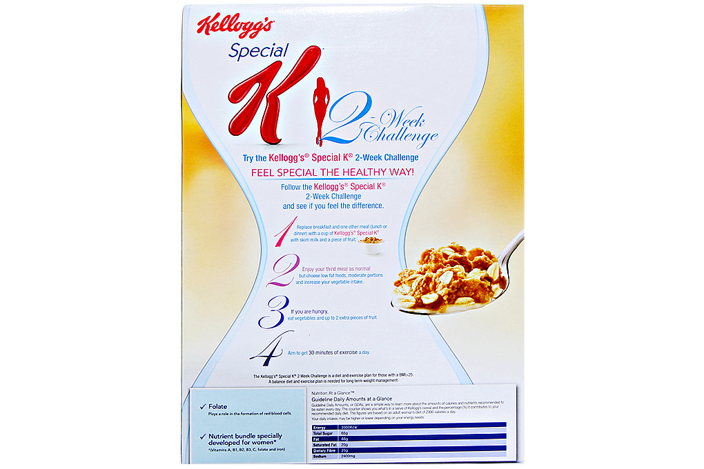 Ngũ cốc yến mạch, mật ong Kellogg's Special hộp 209g