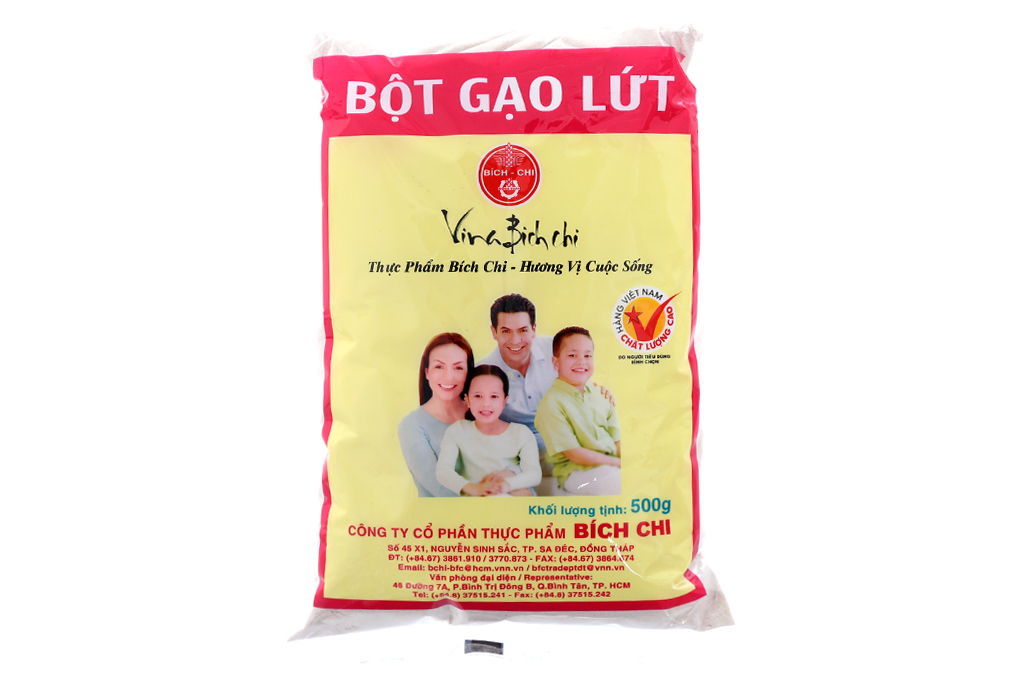 Bột gạo lứt Vina Bích Chi bịch 500g