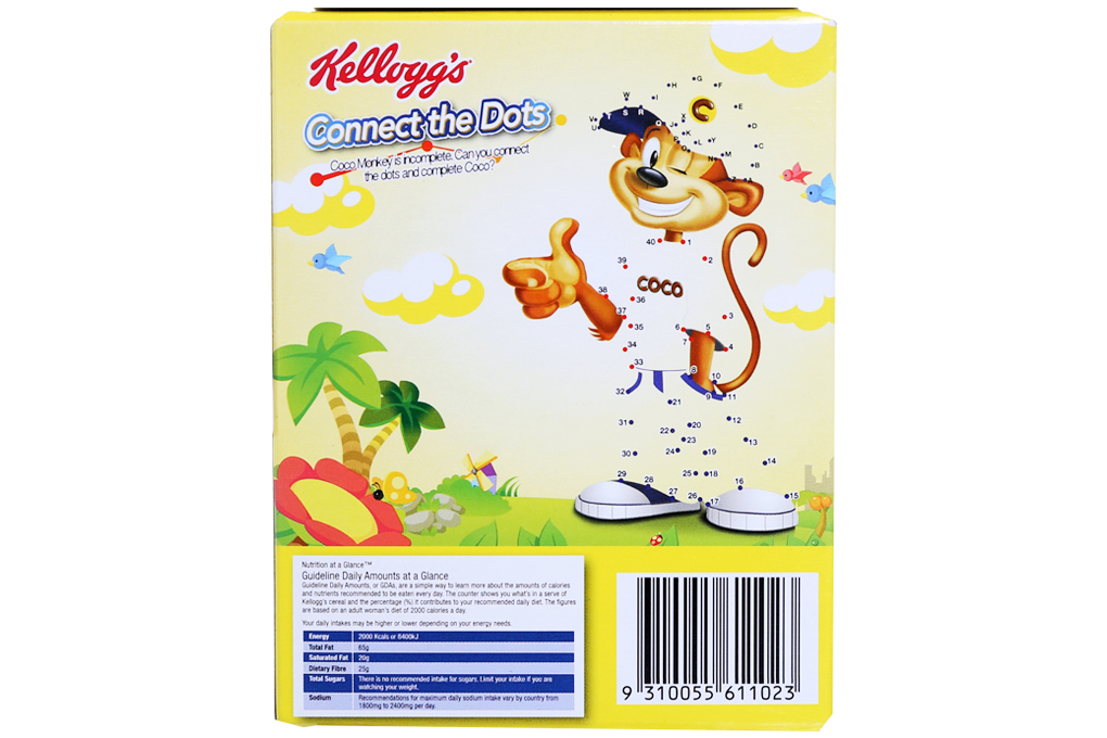 Ngũ cốc Kellogg's Coco Pops hương Socola hộp 30g