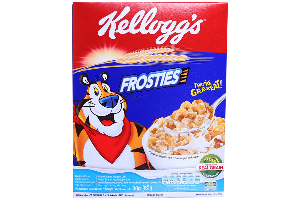 Ngũ cốc Kellogg's Frosties hương Bắp hộp 30g