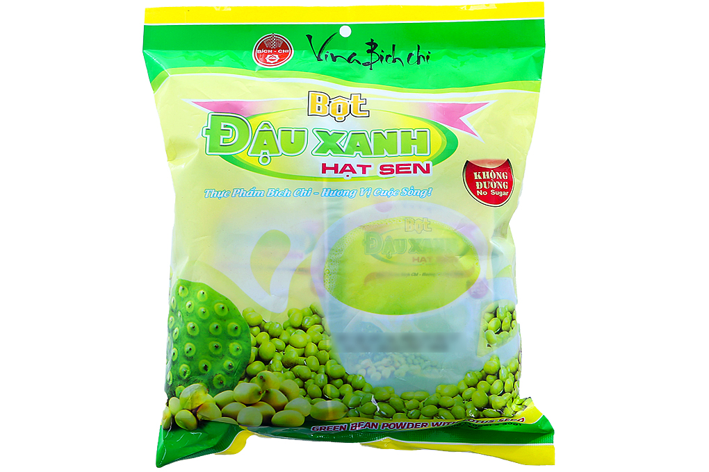 Bột đậu xanh hạt sen Bích Chi 350g