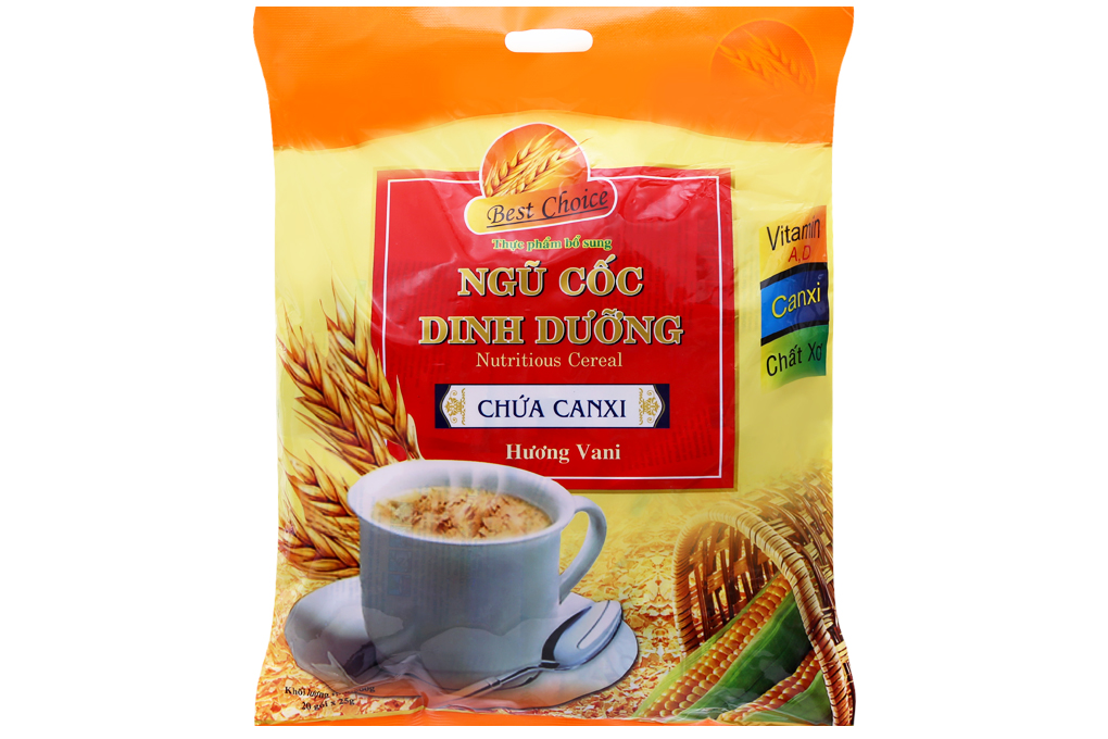 Ngũ cốc dinh dưỡng Best Choice chứa Canxi gói 500g