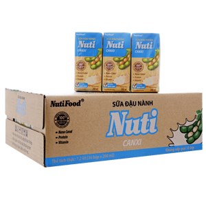 Thùng sữa đậu nành Nuti Canxi