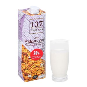 Sữa hạt óc chó nguyên chất 137 Degrees hộp 1 lít
