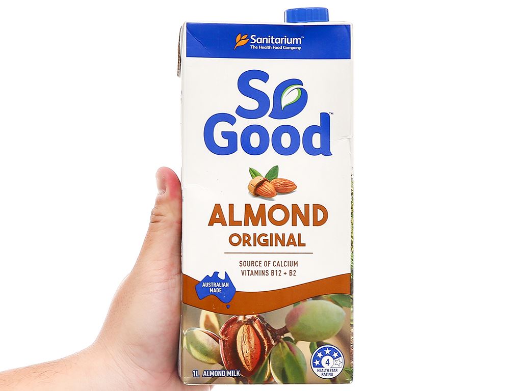 Sữa hạnh nhân So Good hộp 1 lít 8