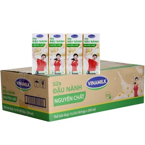 Thùng sữa đậu nành Vinamilk
