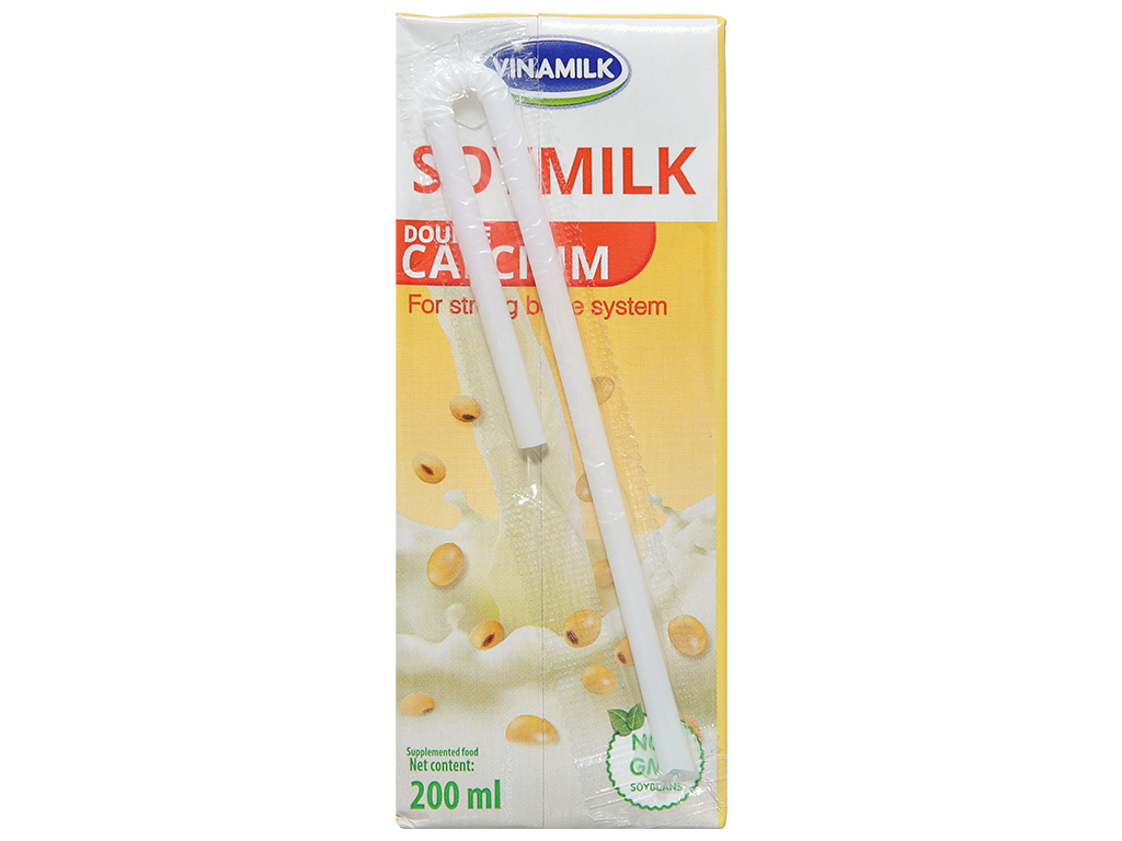 Thùng 48 hộp sữa đậu nành Vinamilk gấp đôi canxi 200ml 7