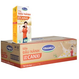 Thùng sữa đậu nành Vinamilk Canxi