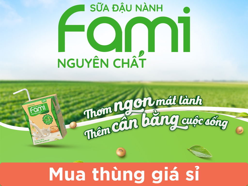 Sữa đậu nành Fami có giá bao nhiêu và được bán ở đâu?
