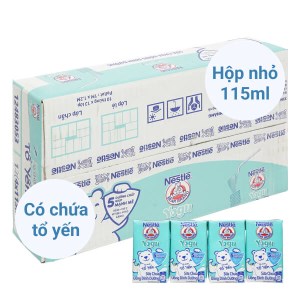 Thùng 48 hộp sữa chua uống có chứa tổ yến Nestlé Yogu 115ml