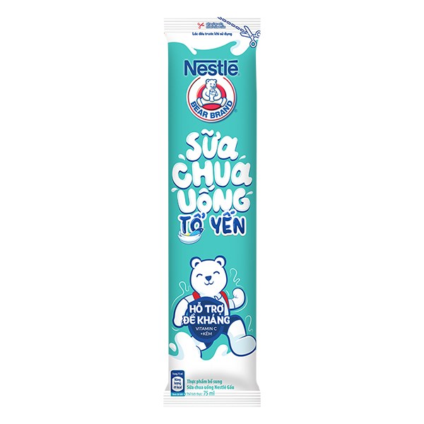 Sữa Chua Uống Tổ Yến Nestlé Yogu 75 Ml (Từ 1 Tuổi)