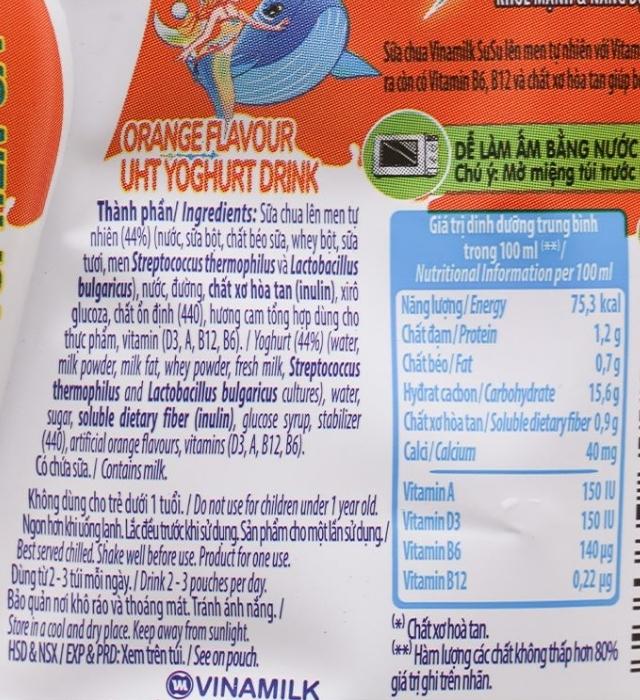 Thành phần và giá trị dinh dưỡng