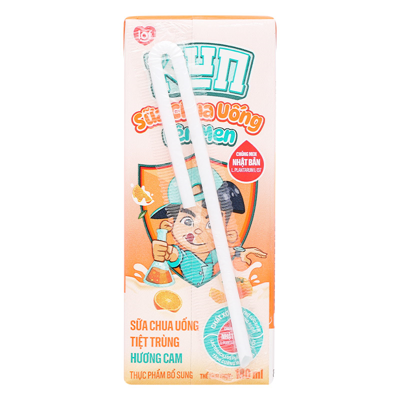 Thùng 48 hộp sữa chua uống LiF Kun vị cam 180 ml (từ 2 tuổi) - Giao bao bì ngẫu nhiên 25