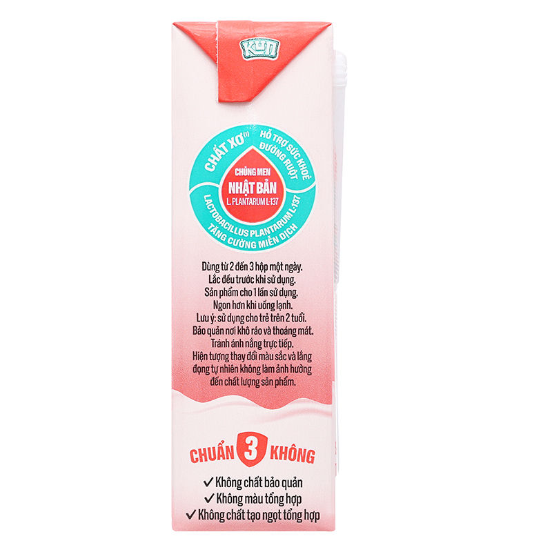 Lốc 4 hộp sữa chua uống tiệt trùng LiF Kun vị kem dâu 180 ml (từ 2 tuổi) 26