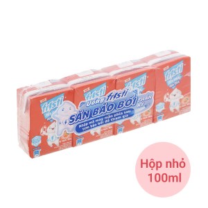Lốc 4 hộp sữa chua uống cam Fristi 100ml