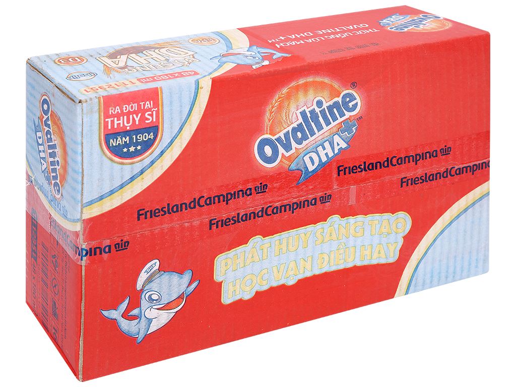 Thùng 48 hộp sữa Ovaltine 180ml giá tốt tại Bách hoá XANH