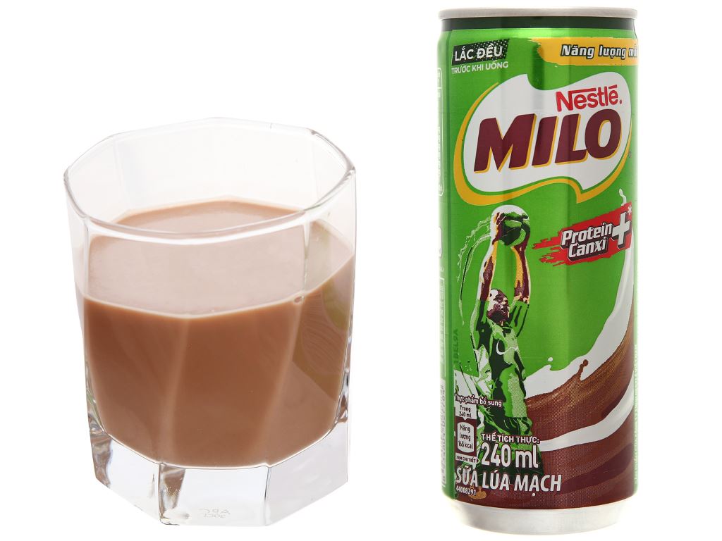 Thành phần dưỡng chất của sữa Milo