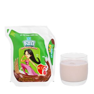 Thức uống dinh dưỡng socola lúa mạch LiF Kun túi 110ml