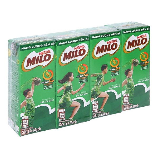 Los mit 4 Schachteln Nestlé Milo Active Go Gerstengetränk