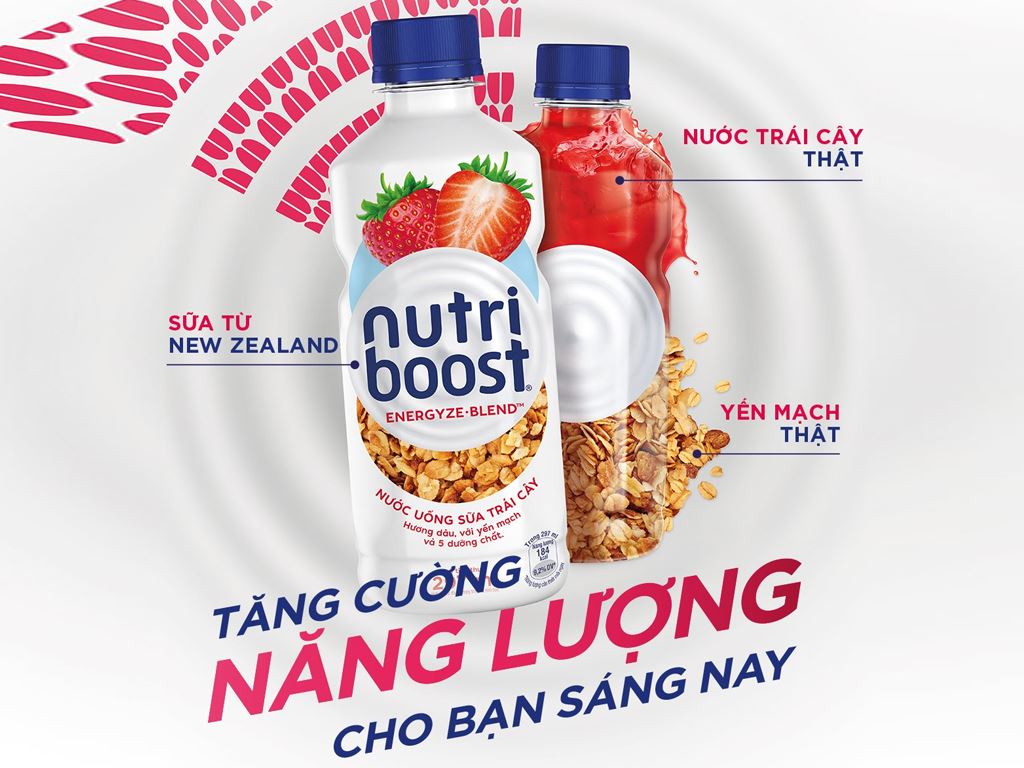 Thùng 24 chai sữa trái cây Nutriboost hương dâu 297 ml 2