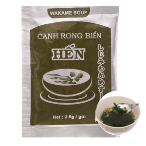 Canh rong biển hến Asuzac gói 3.5g