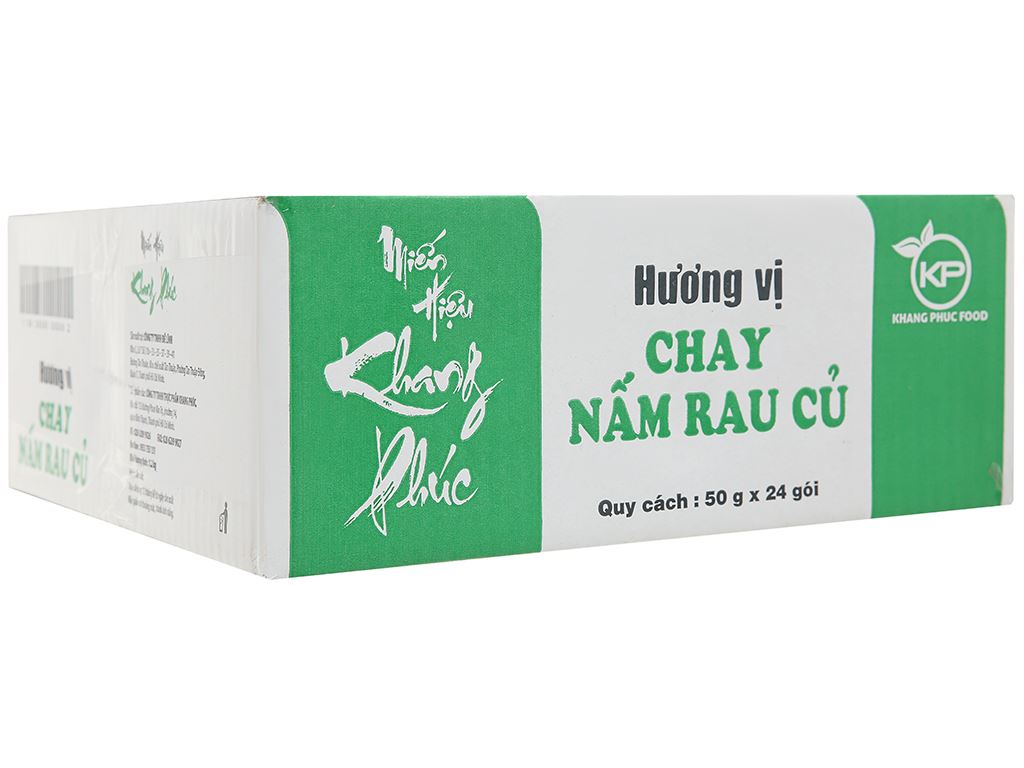 24 gói miến Khang Phúc nấm rau 50g giá tốt tại Bách hoá XANH