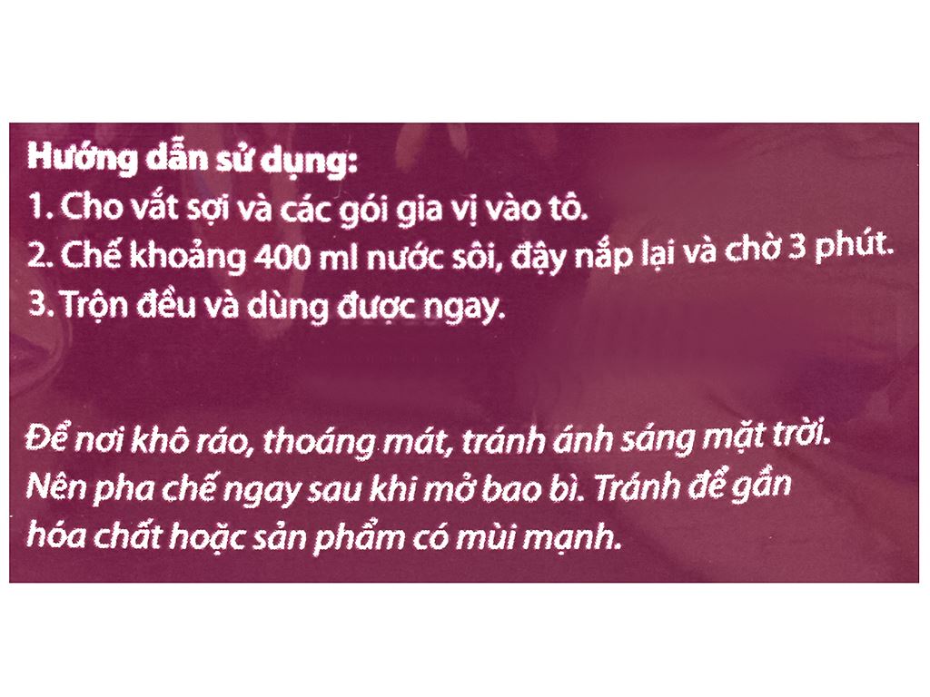 Thùng 30 gói hủ tiếu Nam Vang Cung Đình 78g 5