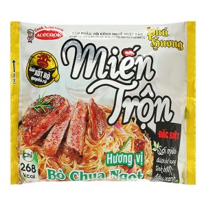 Miến trộn Phú Hương vị bò chua gói 71g
